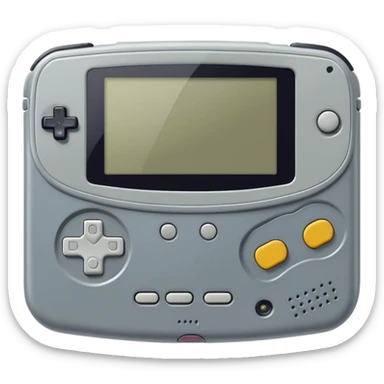 nintendo gameboy advance sticker