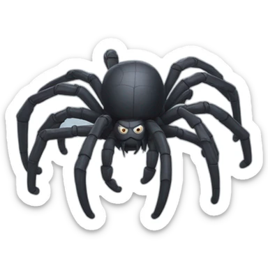 Heavyset lazy Spider-Man sticker