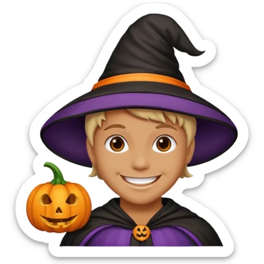 Halloween sticker