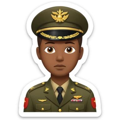 thai soldier sticker