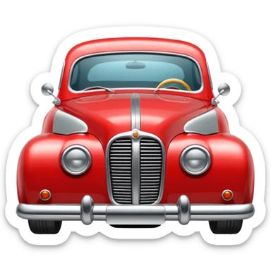 vintage car emoji sticker