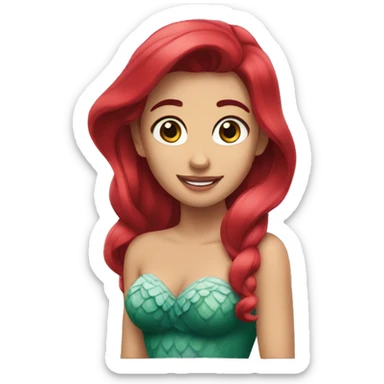 Ariel sticker