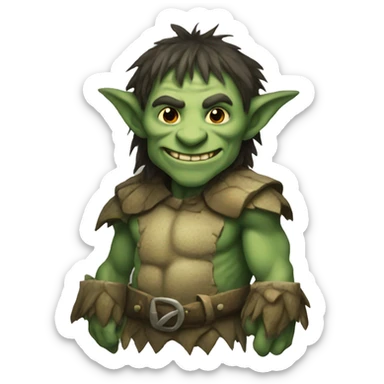 troll and dragon sticker