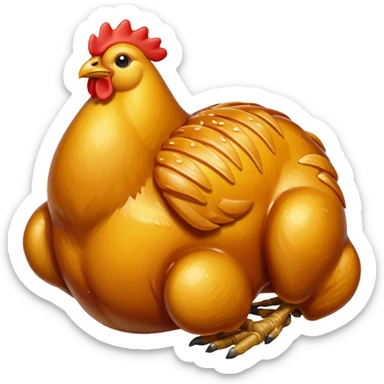 pollo caramelizado sticker
