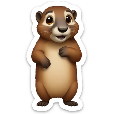 sorry Marmot sticker