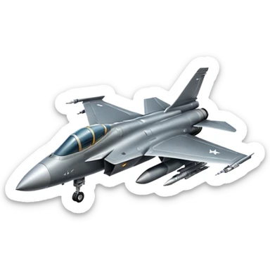 Fighter jet emoji sticker