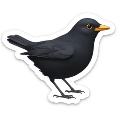 blackbird sticker