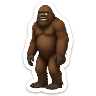 Sneaky Sasquatch  sticker