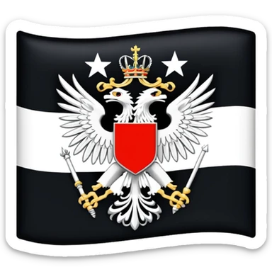 Prussia flag sticker