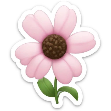Flower sticker