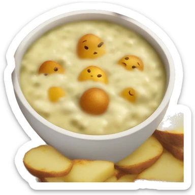 Loaded potato soup sticker