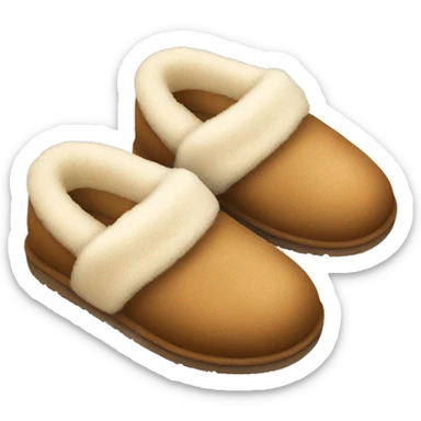 UGG slippers  sticker