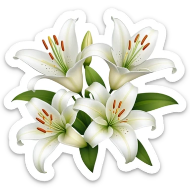 Lilies  sticker