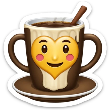 Sütlü kahve  sticker