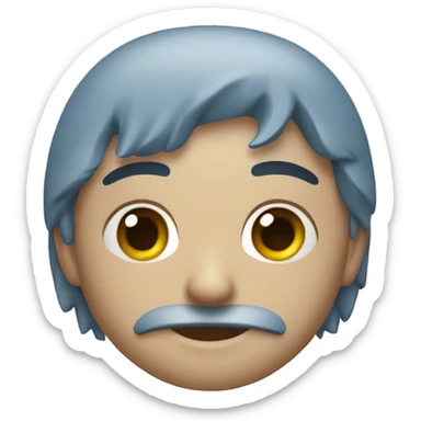 Ojo turco  azul  sticker