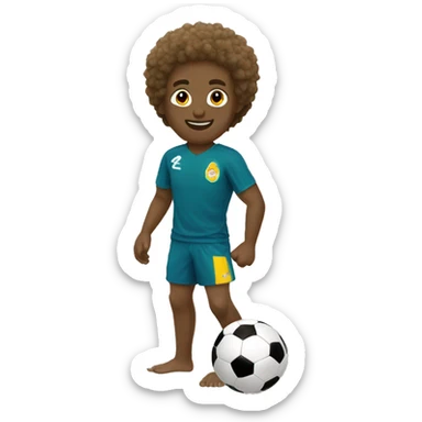 beach soccer sticker