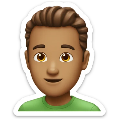 Chocolat vert sticker