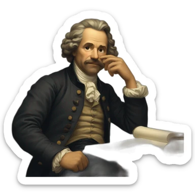 the most famous austrian painter qhipping someone sticker