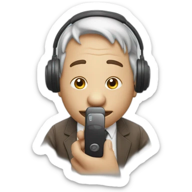 une cochone qui joue au telephone sticker