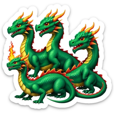 Dragones sticker