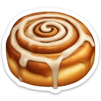 Cinnamon bun sticker