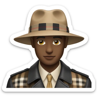 Burberry Hat for men sticker