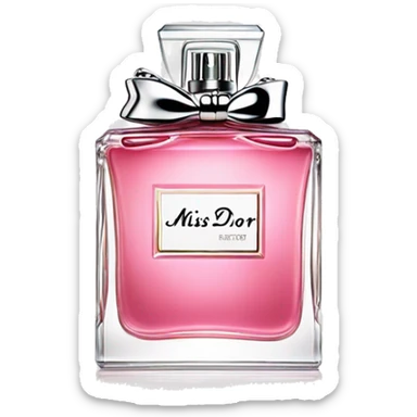 Miss dior pefrume sticker