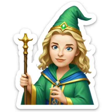 Verdant Wizard sticker