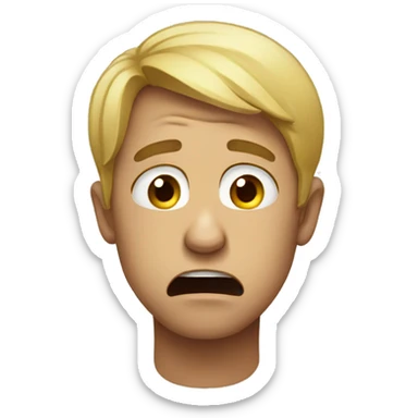 funny crying sticker