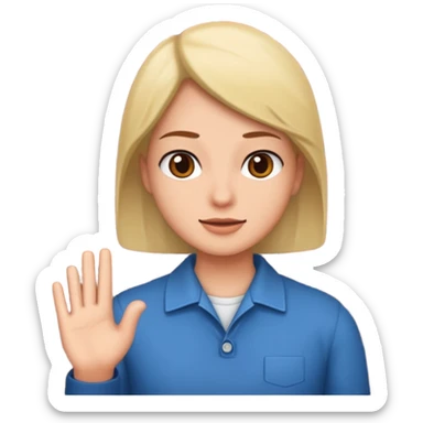 Talking to brick wall sticker