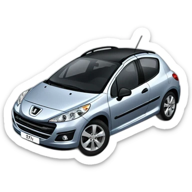 Peugeot 207 sticker