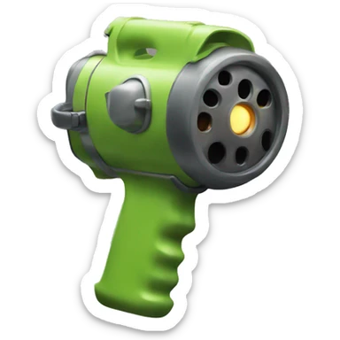 Fart blaster sticker