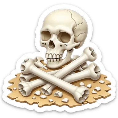 bone cancer sticker