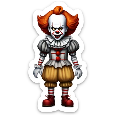pennywise sticker