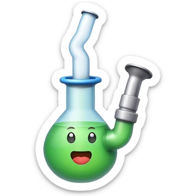 Bong emoji sticker