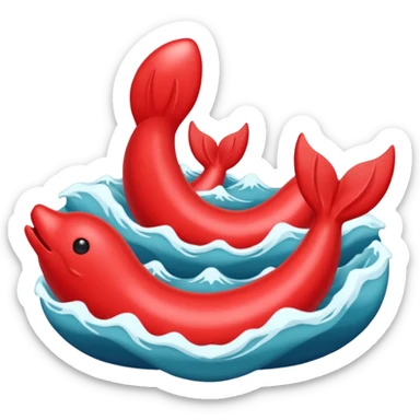 Des vagues de sang avec des cadavres sticker