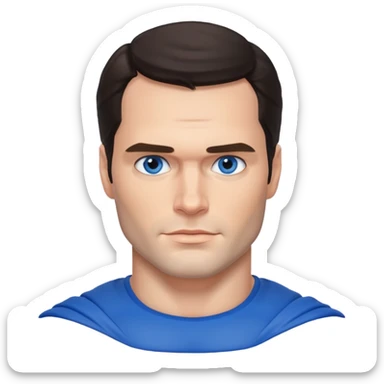 Henry Cavill with blue eyes sticker