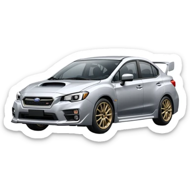 Subaru Impreza WRX best view sticker