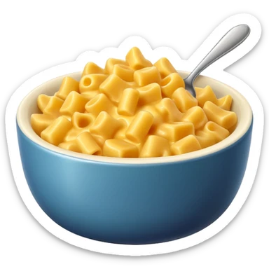 Macaroni and cheese sticker
