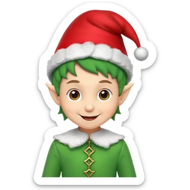 elf on the shelf sticker