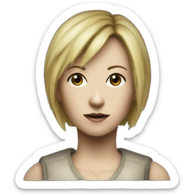 Heather Mason from Silent Hill 3 sticker