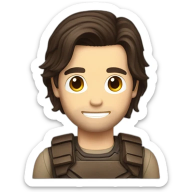Bucky barnes sticker