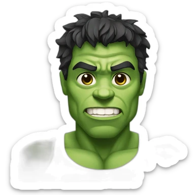 hulk qamis sticker