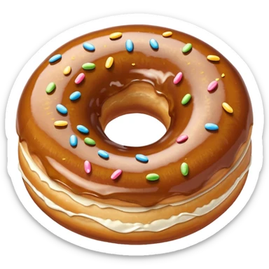 doughnut sticker