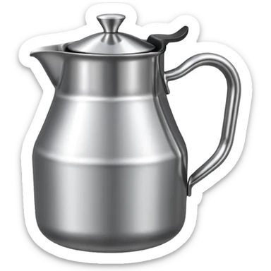 inox Milk pitcher

 sticker