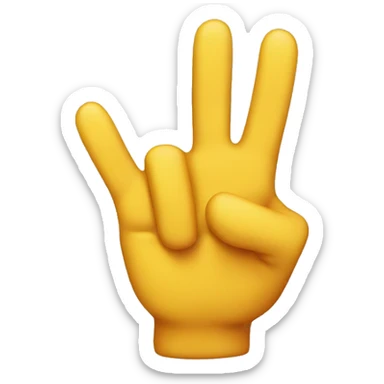 Hang loose sign  sticker