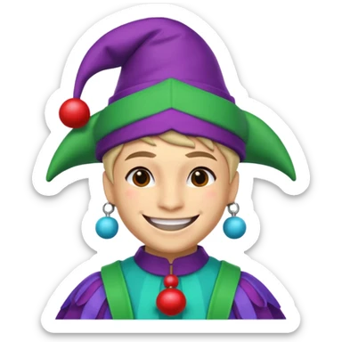 jester from roblox sticker
