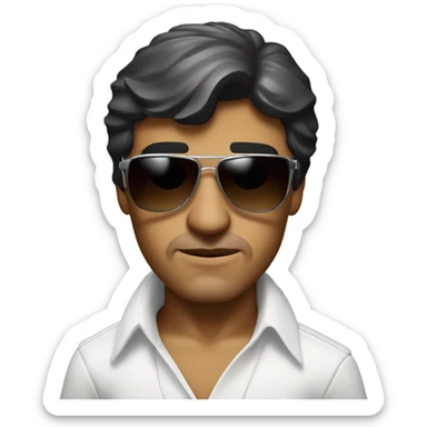 Tony Montana sunglasses the world is his sticker