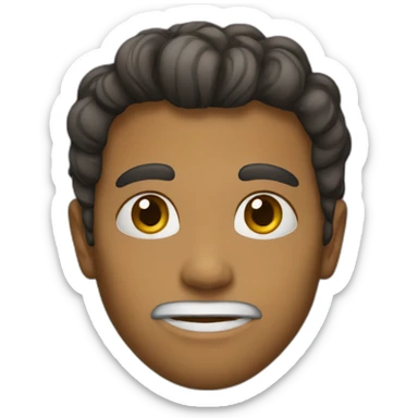 🫦 but a whole face sticker