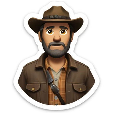 Arthur Morgan Red dead redemption 2 sticker